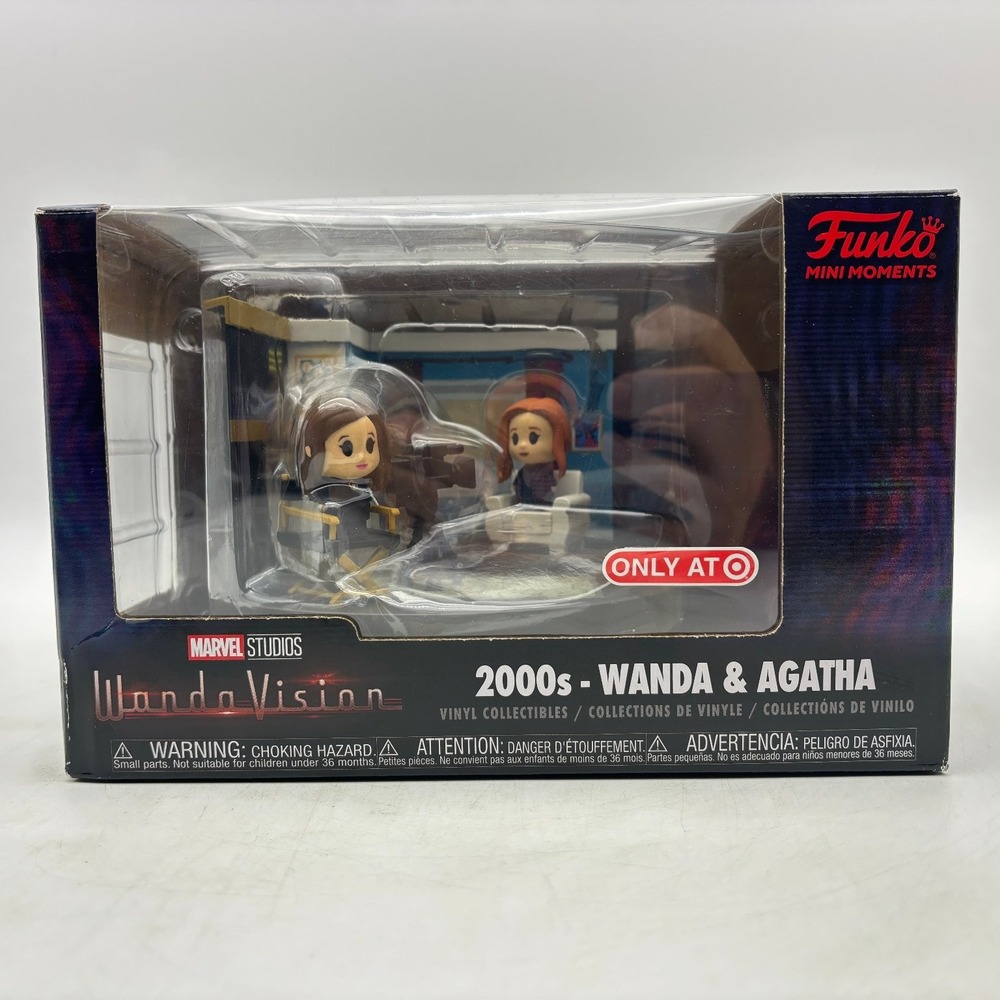 Funko Mini Moments WandaVision 2000s Wanda Agatha Target Exclusive Diorama NEW